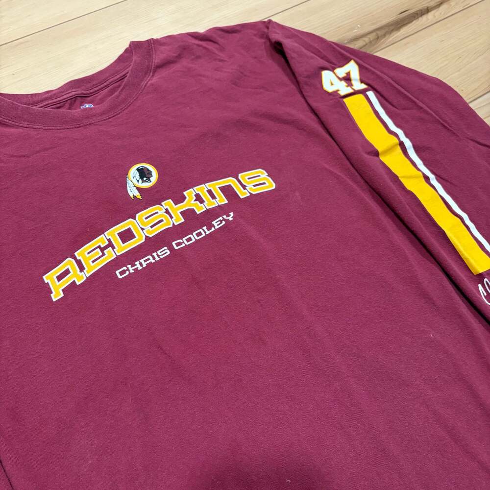 Vintage Washington Redskins long sleeve with sleeve hit size 2XL